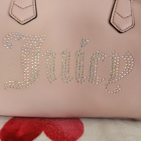 Juicy Couture Be Classic Satchel and coin purse- Dusty Blush - Picture 4 of 10